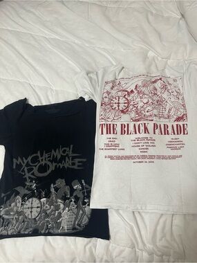 My Chemical Romance The Black Parade Graphic Tee Bundle